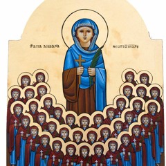 العفيفة الشهيدة الراهبة القديسة دميانة وعظم محبتها للرب يسوع😍