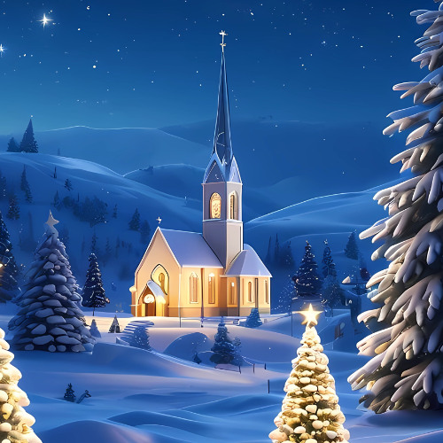 Instrumental Music-Silent Christmas Night