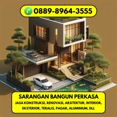 Hub 0889-8964-3555, Kontraktor Rumah Sederhana Surabaya