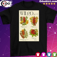 Official Wilco March 12-13, 2024 Brisbane Australia Tour Poster Shirt
