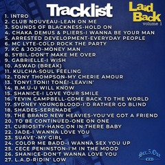 DEMO - LAID-BACK VOL1 - OUT NOW - EMAIL - sikx5wohn@gmail.com