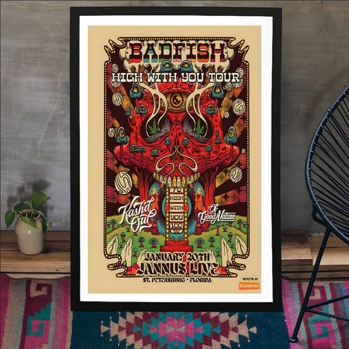 Stream Badfish High With you Tour In ST Petersburg, FL 1202024 Poster