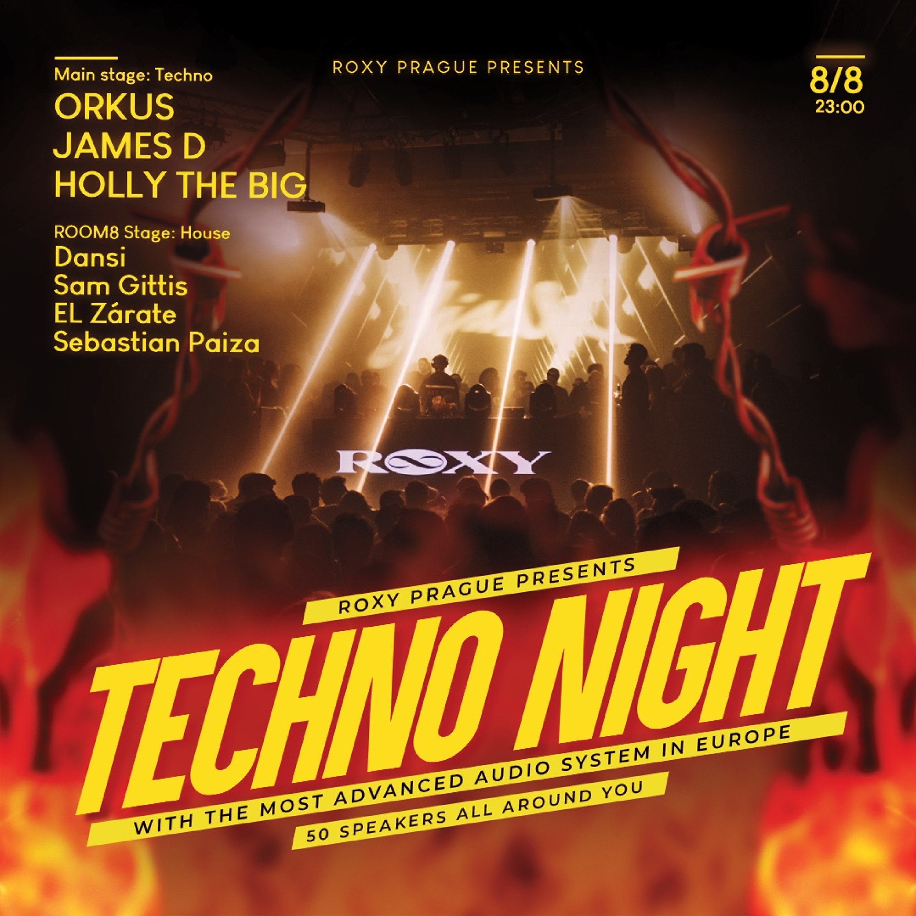 Roxy - Techno night August 2025 - ORKUS SET episode artwork