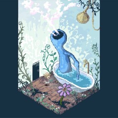 Yume 2kki OST Azure Garden: Steaming Bathtub Creature