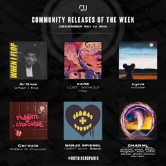 OUTSIDERS RELEASES OF THE WEEK 9/12 to 16/12