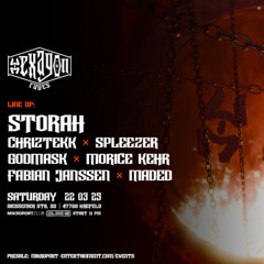 Godmask Hardtechnotekk Set @ Hexagon Raves, Mikroport.Club, 22-03-25