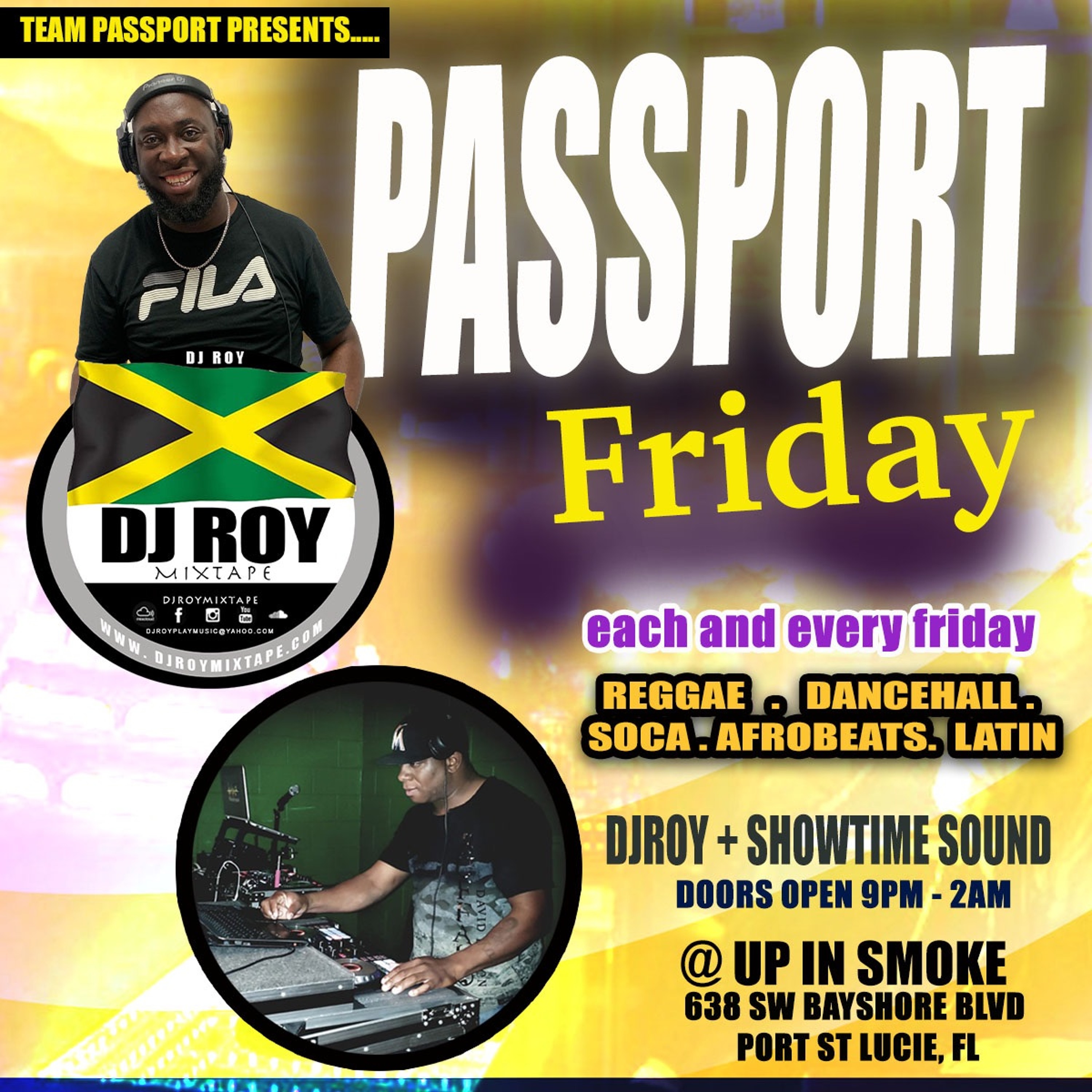 DJ ROY X SHOWTIME SOUND PASSPORT FRIDAY 11.19.21 LIVE AUDIO