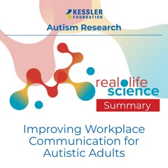 Improving Workplace Communication for Autistic Adults