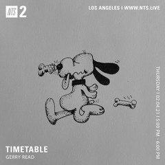 Timetable X NTS Radio (04.02.2021)