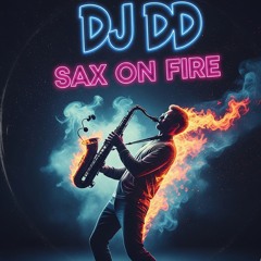 Sax on fire
