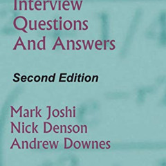 [VIEW] EPUB 📤 Quant Job Interview Questions and Answers (Second Edition) by  Mark Jo