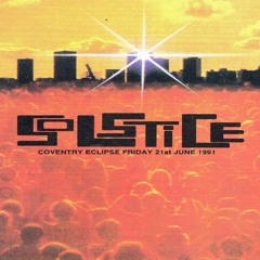 Sasha & Laurent Garnier - Solstice, The Eclipse, Coventry - 21-06-91