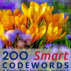 free read 200 Smart Codewords: A Puzzle Book For Adults: Volume 5
