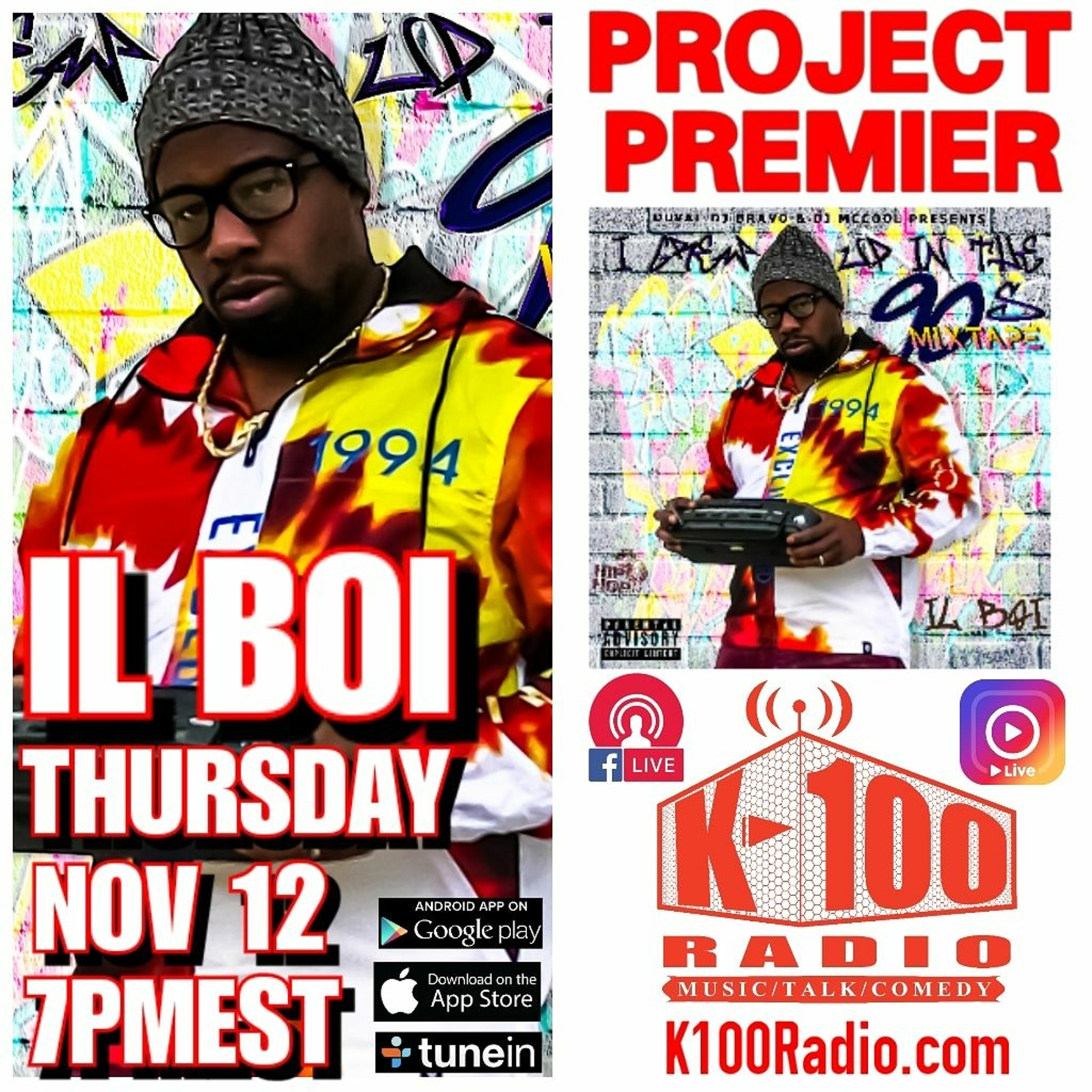 Project Premier: IL BOI "I Grew Up In The 90's" episode artwork