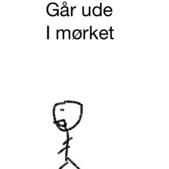 Går ude i mørket