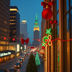 Don't Let Christmas End old timey Xmas vibe