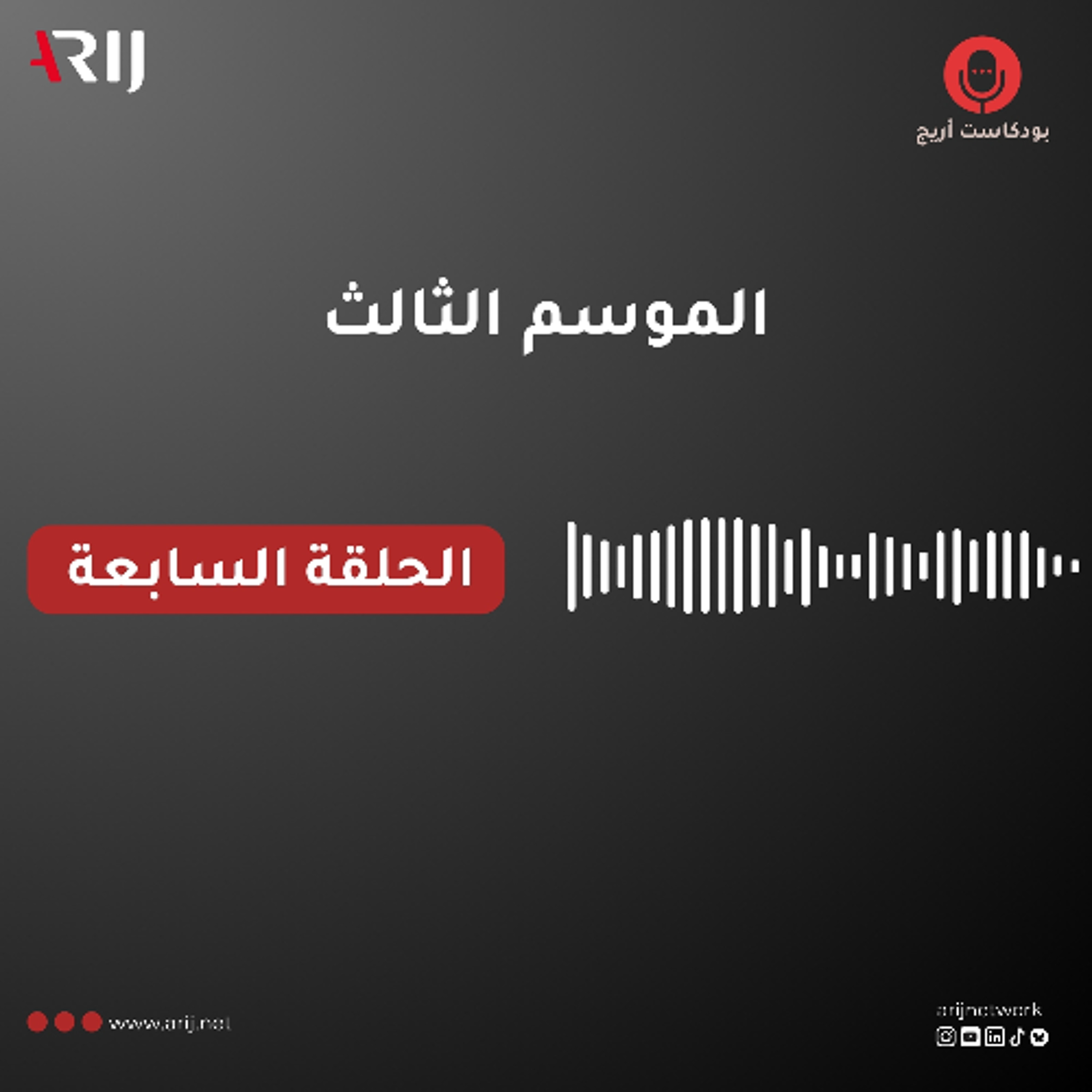 بودكاست أريج (3) | الحلقة (7): حديث مع الصحفية جنى الدهيبي episode artwork