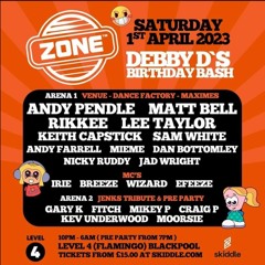 Zone debby dees birthday party arena 1 1_4_23.mp3 dj kev underwood