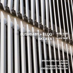 BUSHBABY + ELOQ // BREAKA BREAKA LAUNCH