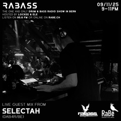 Selectah live @ RaBass 20 Years  Anniversary Show, Radio Bern RaBe 09.11.2025
