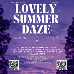 Aonokii's  Lovely Summer Daze 2025 (FULL SET)