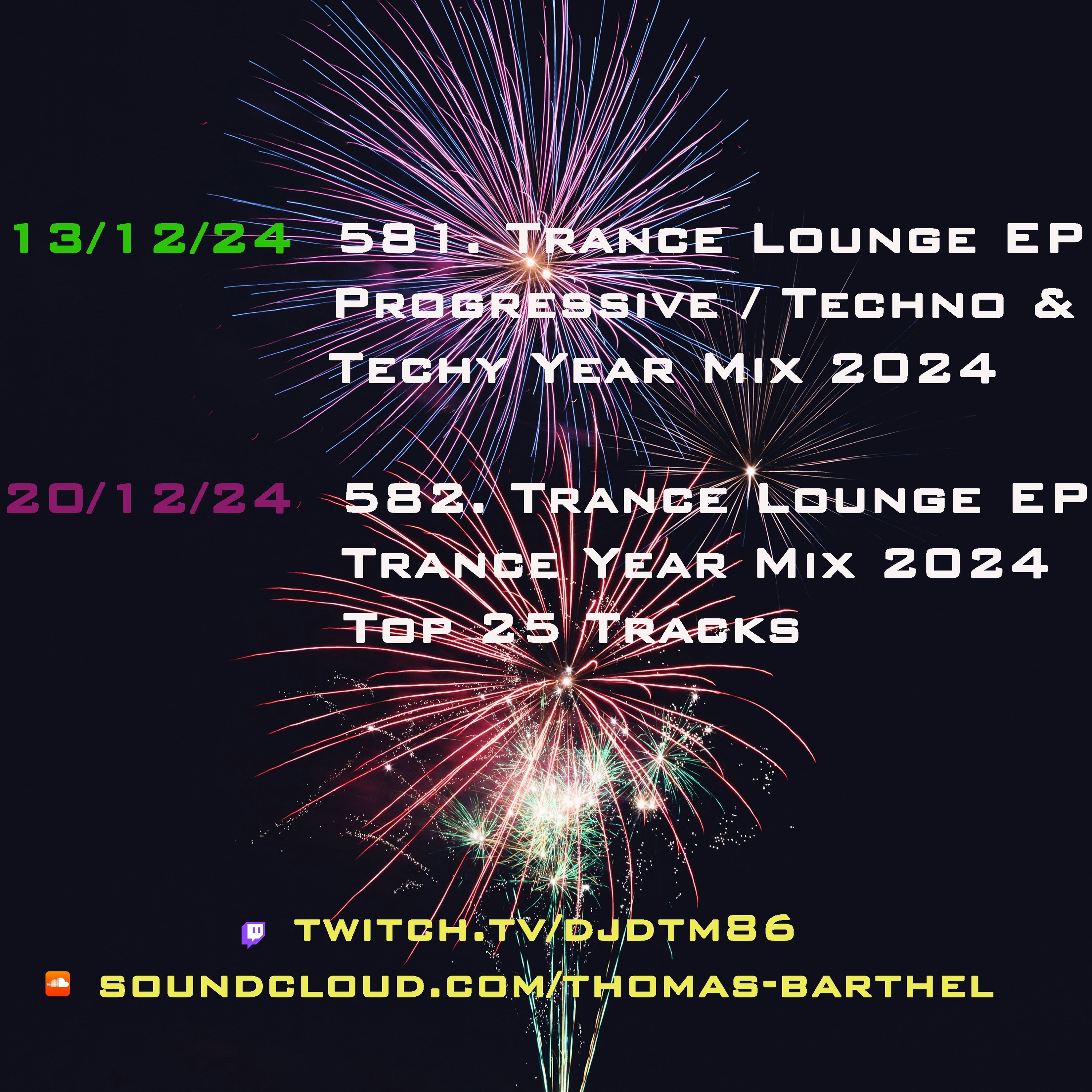DJ DTMs 582. Trance Lounge EP - Trance Year Mix 2024 -