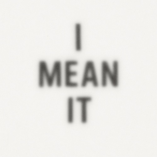 I Mean It (Never Scared Mix)