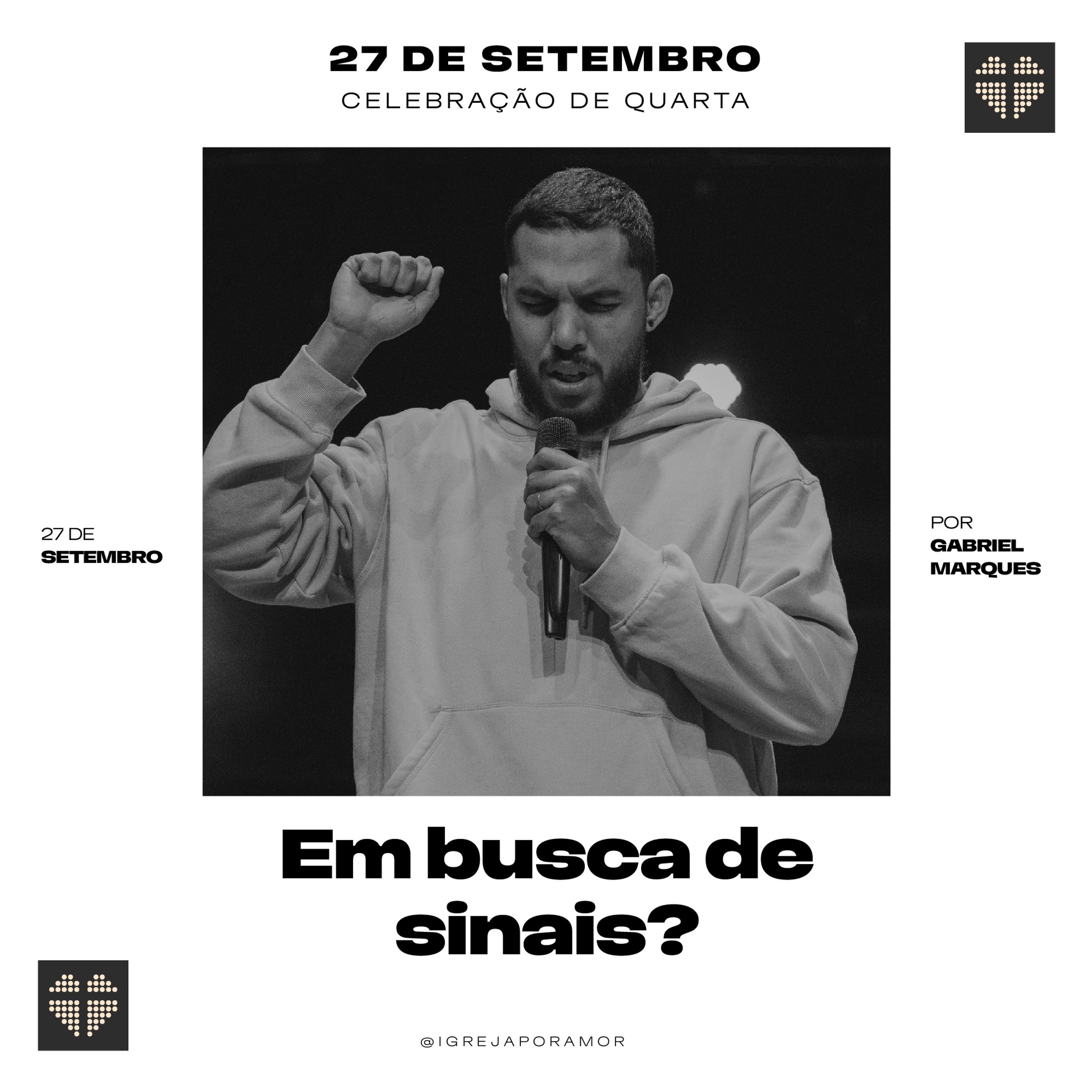 Em busca de sinais? | Igreja Por Amor | Gabriel Marques | 27 de setembro de 2023 episode artwork