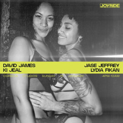 David James Live @ Joyride x Bent Hedonism 19.01.25