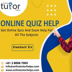 Online Quiz Help