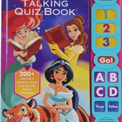 [✔PDF✔ (⚡Read⚡) ONLINE] Disney Princess Cinderella, Belle, Mulan, and More! - Talking Quiz