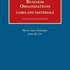 [GET] KINDLE 📋 Business Organizations Cases and Materials (University Casebook) Conc