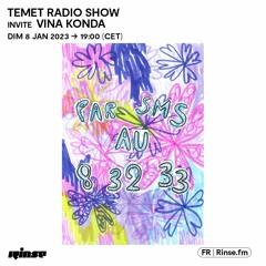 TemeT Radio Show invite Vina Konda - 08 Janvier 2023