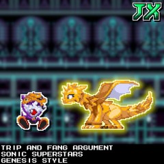 [16-Bit;Genesis]Trip and Fang Argument - Sonic Superstars