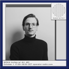 WdKA Invites Art. 461 - 1st October 2024