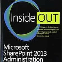 [VIEW] EPUB 📜 Microsoft SharePoint 2013 Administration Inside Out by Randy Williams,