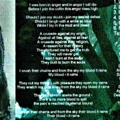 VANITAS - From The Sky My Blood It Rains (1998)
