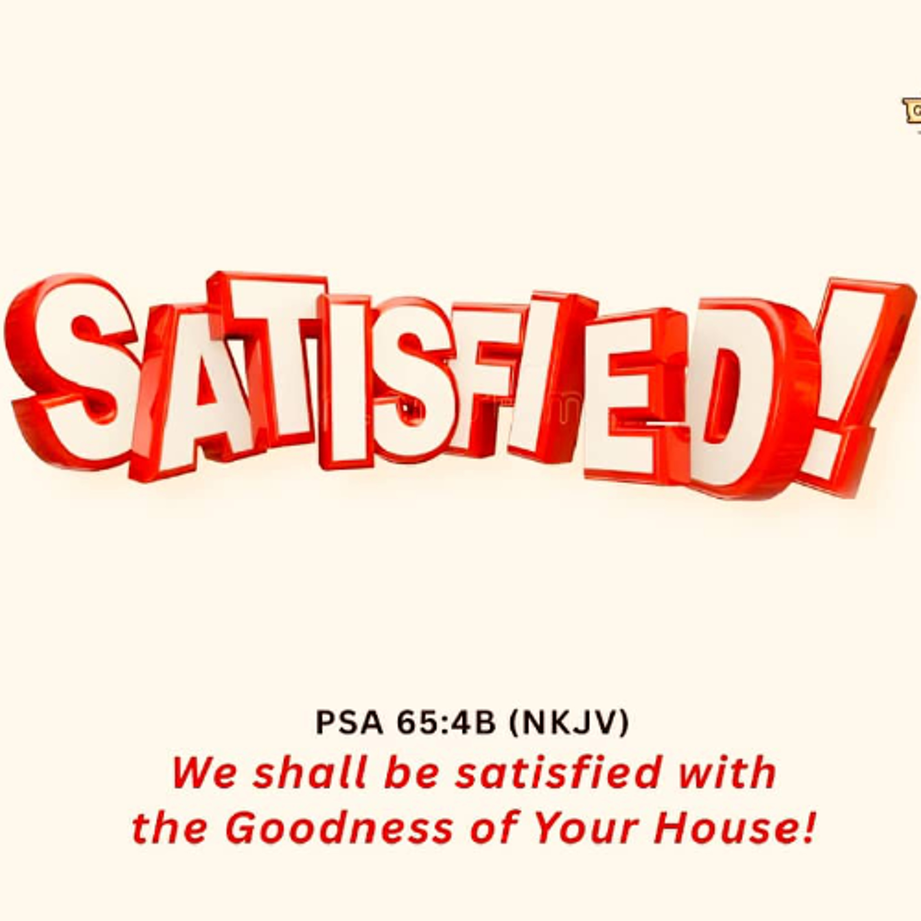 Satisfied With the Goodness of God/Pastor Femi Paul/MidWeek Service