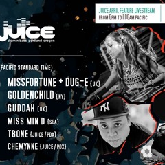 MissFortune B2B Dug-e guest mix for Juice DnB, Portland, Oregon - April 2021