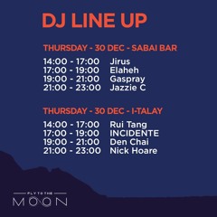 Let's Fly! mix @ Sabai Bar - Fly to the Moon 21/22
