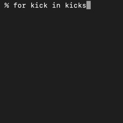 02 - Kosei Yamasaki / for kick in kicks