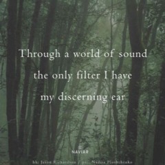 My Discerning Ear (naviarhaiku562)