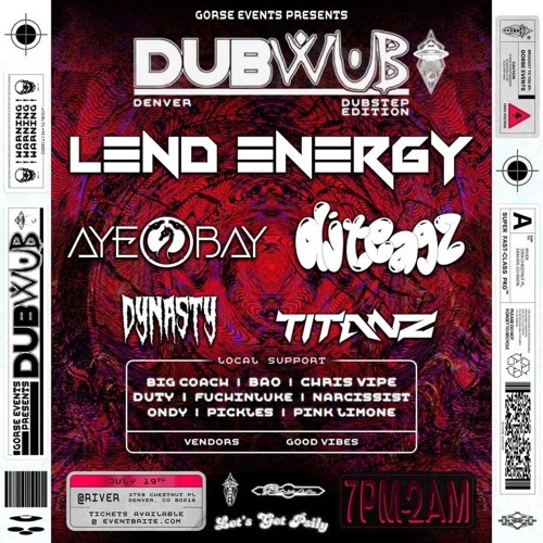 Dub Wub Denver at River Bar 07/19