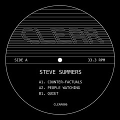 PREMIERE: Steve Summers - People Watching [CLEAR]
