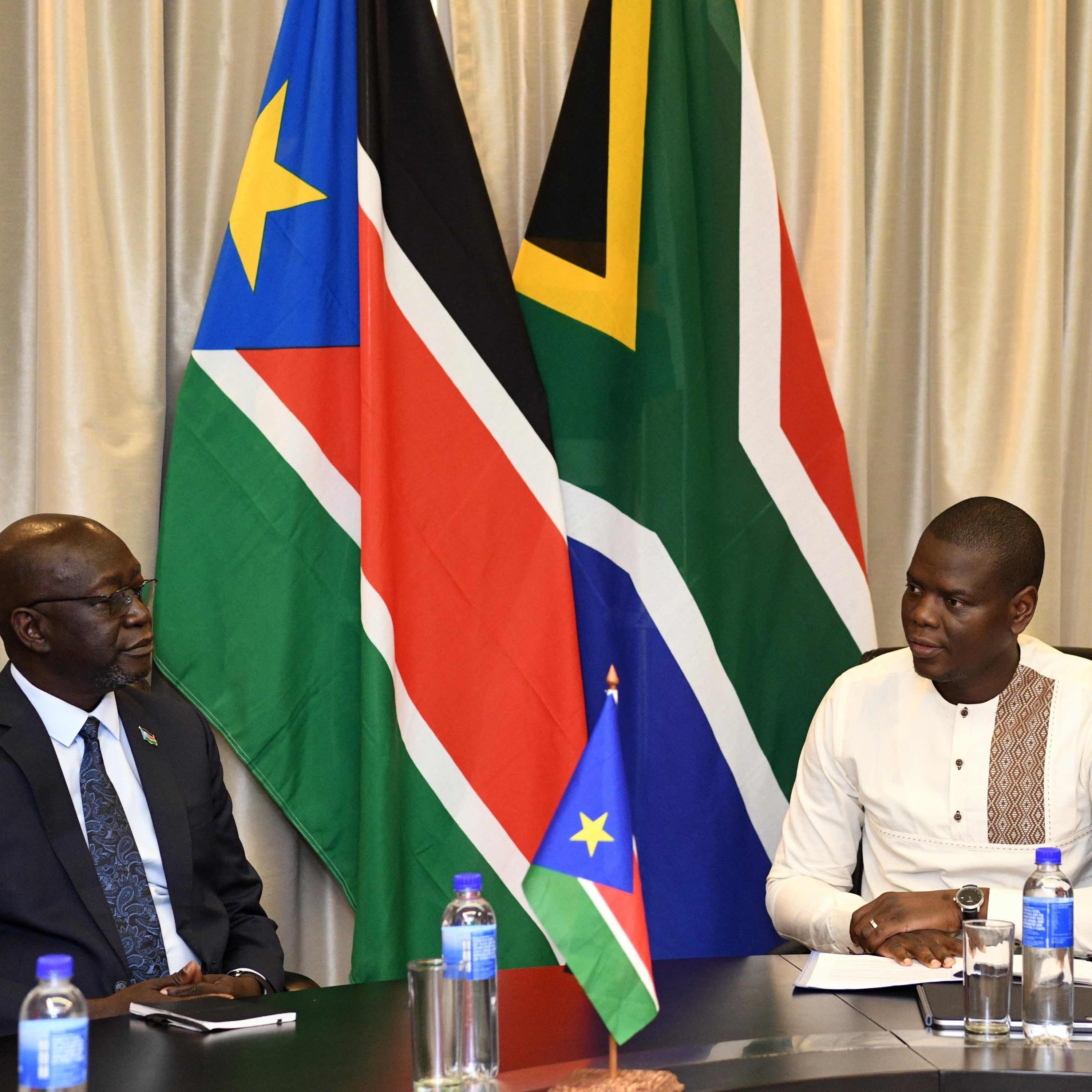 Interview -  Minister Ronald Lamola & Minister Africano Mande Gedima