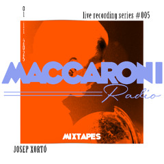 Live Recording Series #005 Josep Xortó
