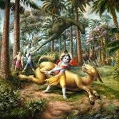 Only Lord Balaram or The Spiritual Master Can Destroy The Demon Of Dhenukasura Within Our Heart