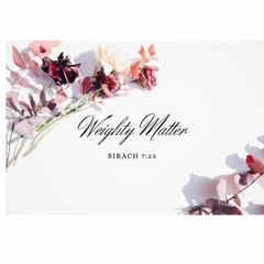 Weighty Matter - Moriah [Prod. By Jonah]