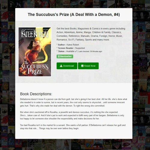 Stream [PDF] Book Read The Succubus&rsquo;s Prize by Katee Robert from 