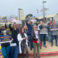 WW 9-11-25 VA Workers, Veterans & Supporters Rally At SF VA Hospital